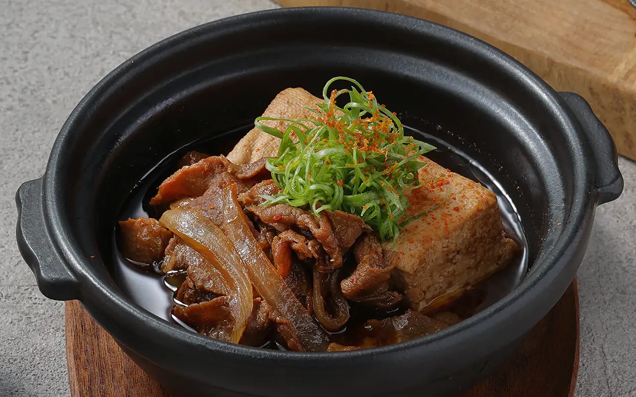 お肉屋さんの肉豆腐